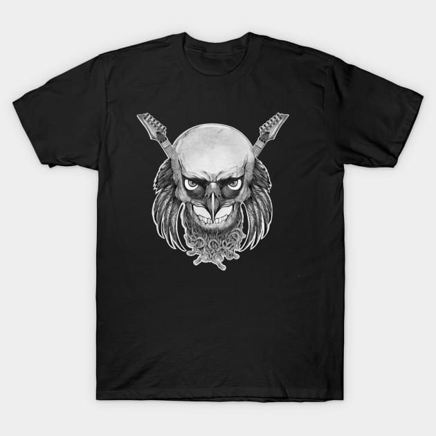 ROCK SKULL T-Shirt by Arash Shayesteh